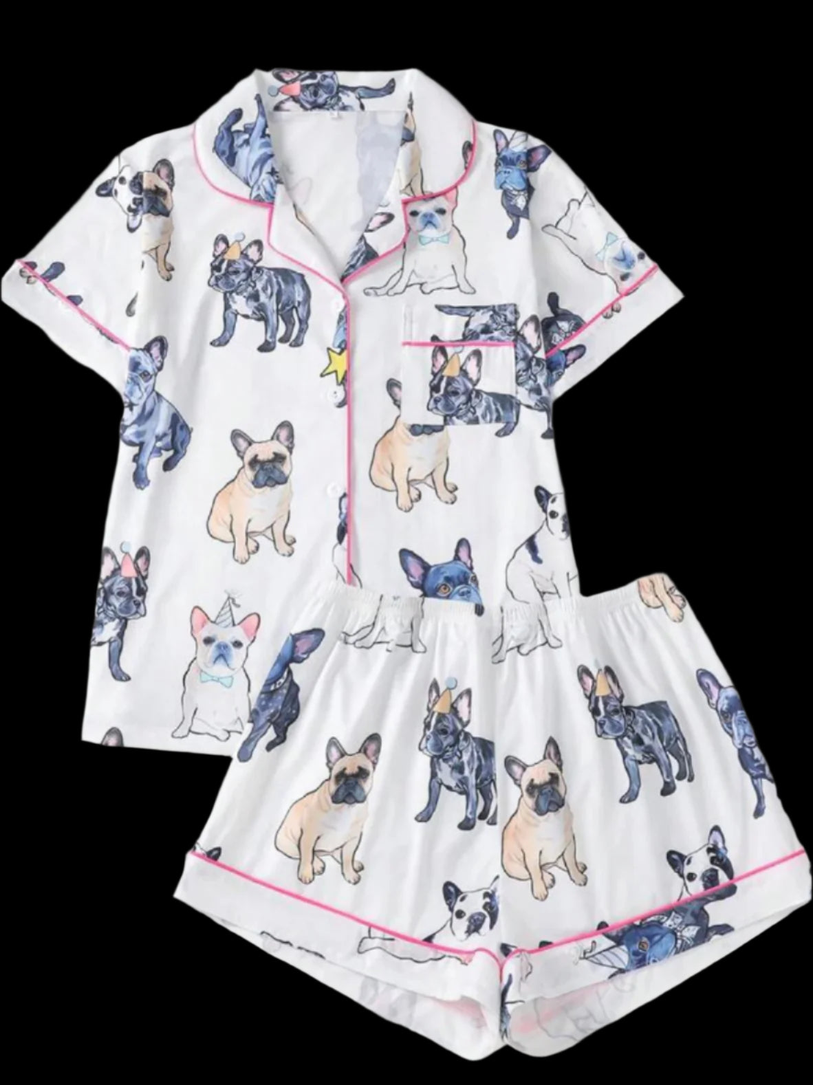 French Bulldog Pajama Set