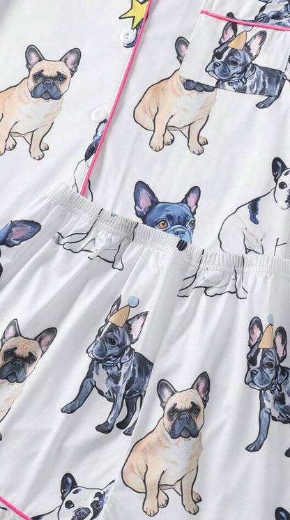 French Bulldog Pajama Set