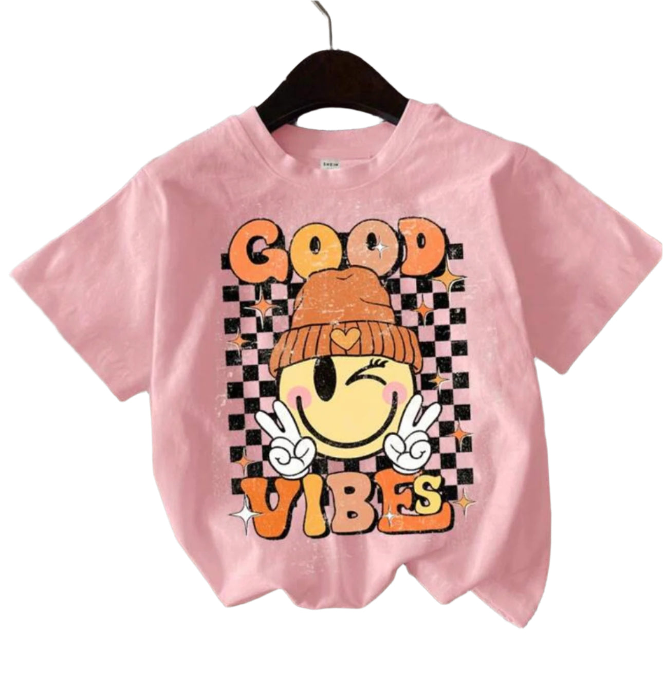 Girls Smiley Face Top