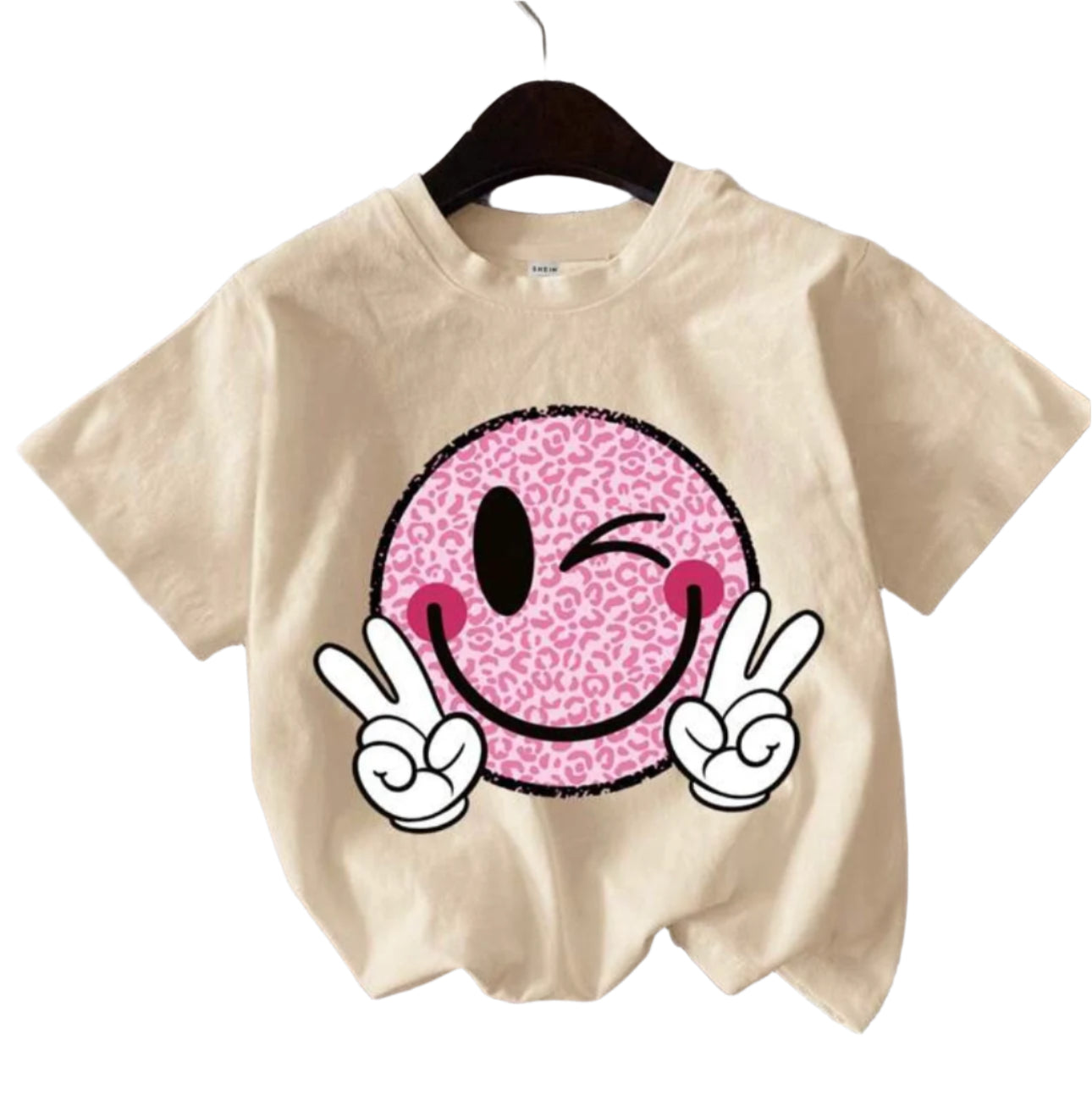 Girls Smiley Face Top