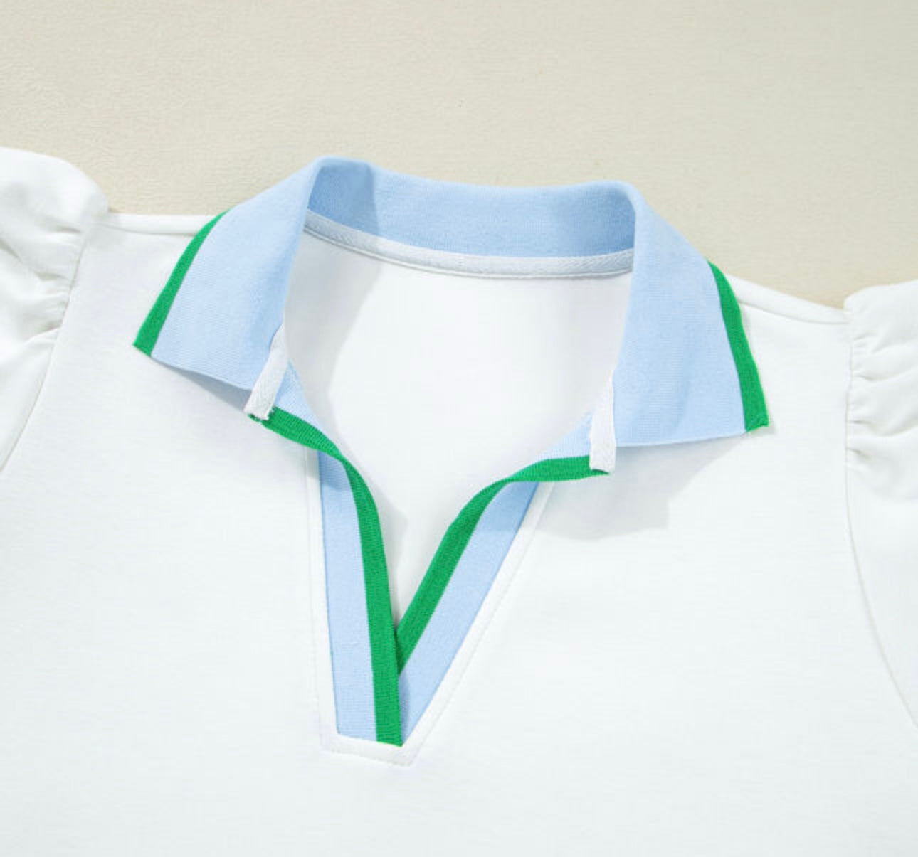 Colorblock Cap Sleeve Top and Skirt Set