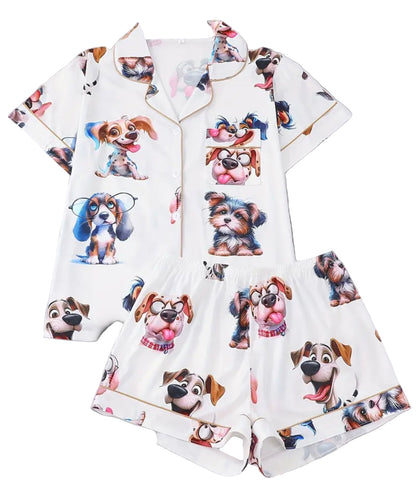 It's A Dog's World Pajama Set
