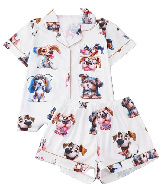 It's A Dog's World Pajama Set