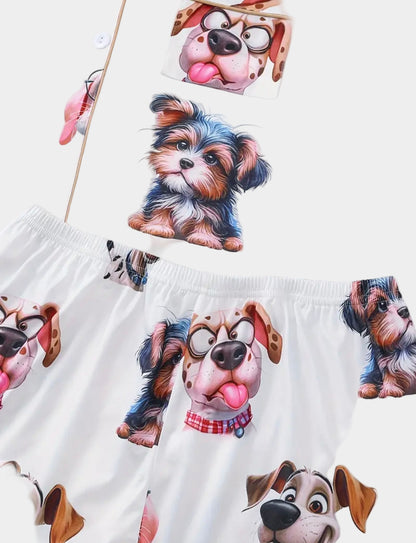 It's A Dog's World Pajama Set