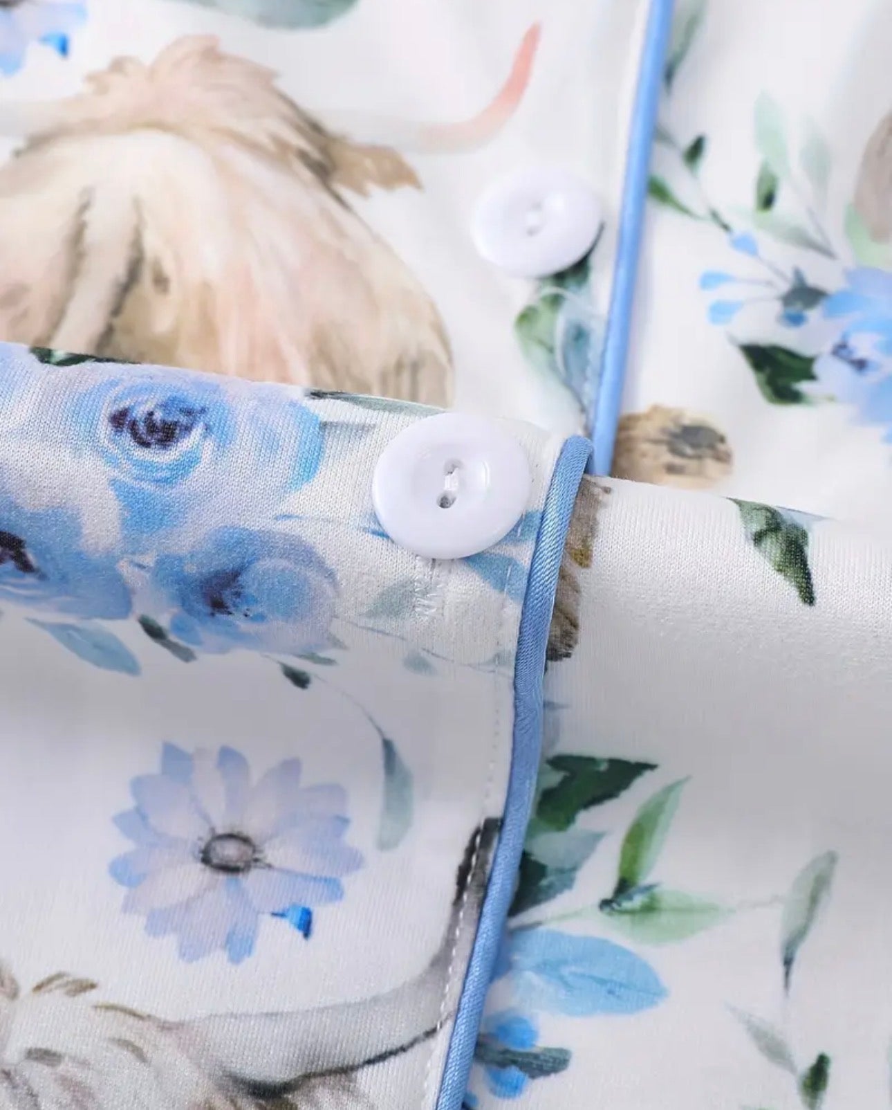 Highland Cow Print Women's Pajama Set