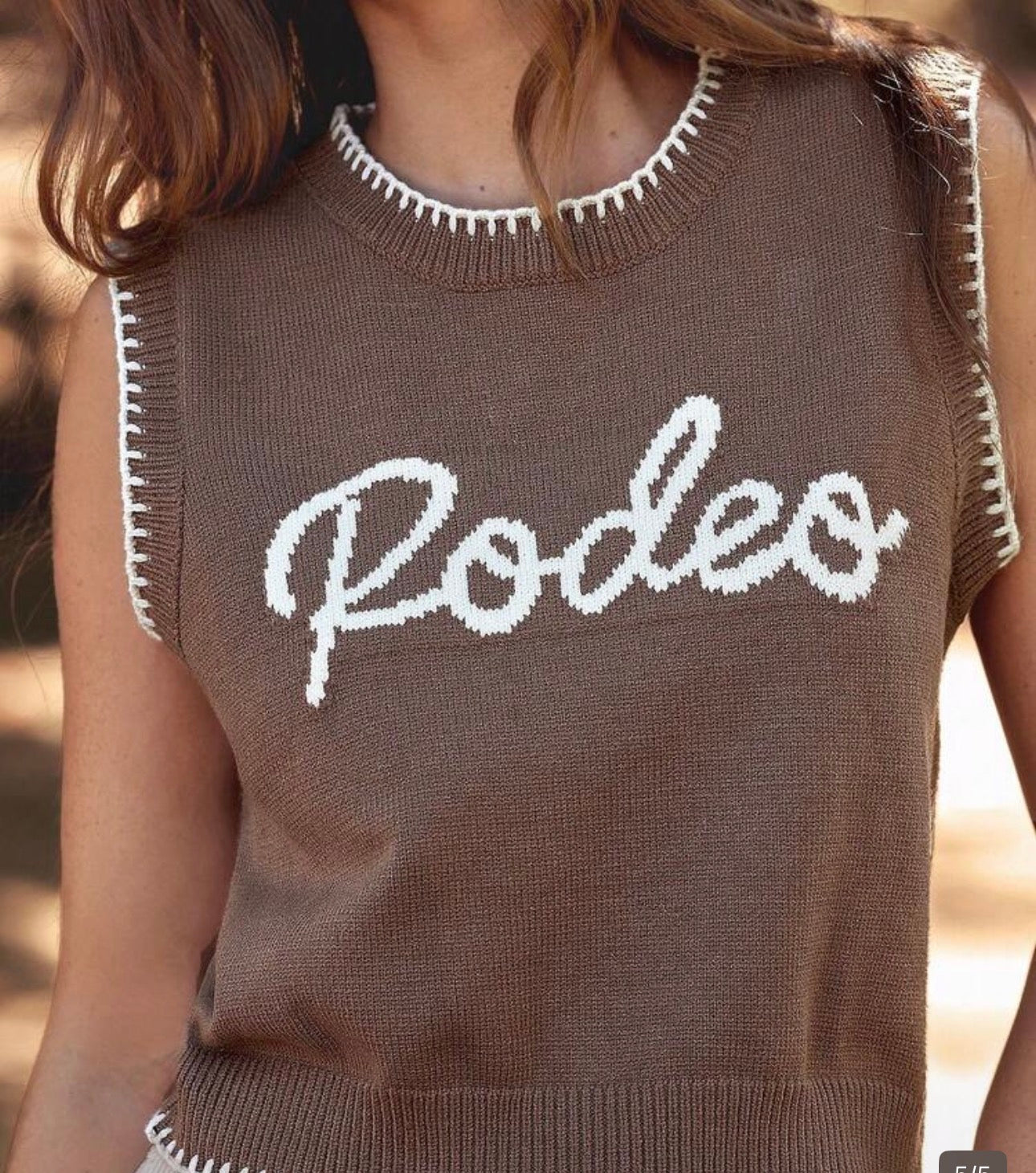 Rodeo Pullover Sweater