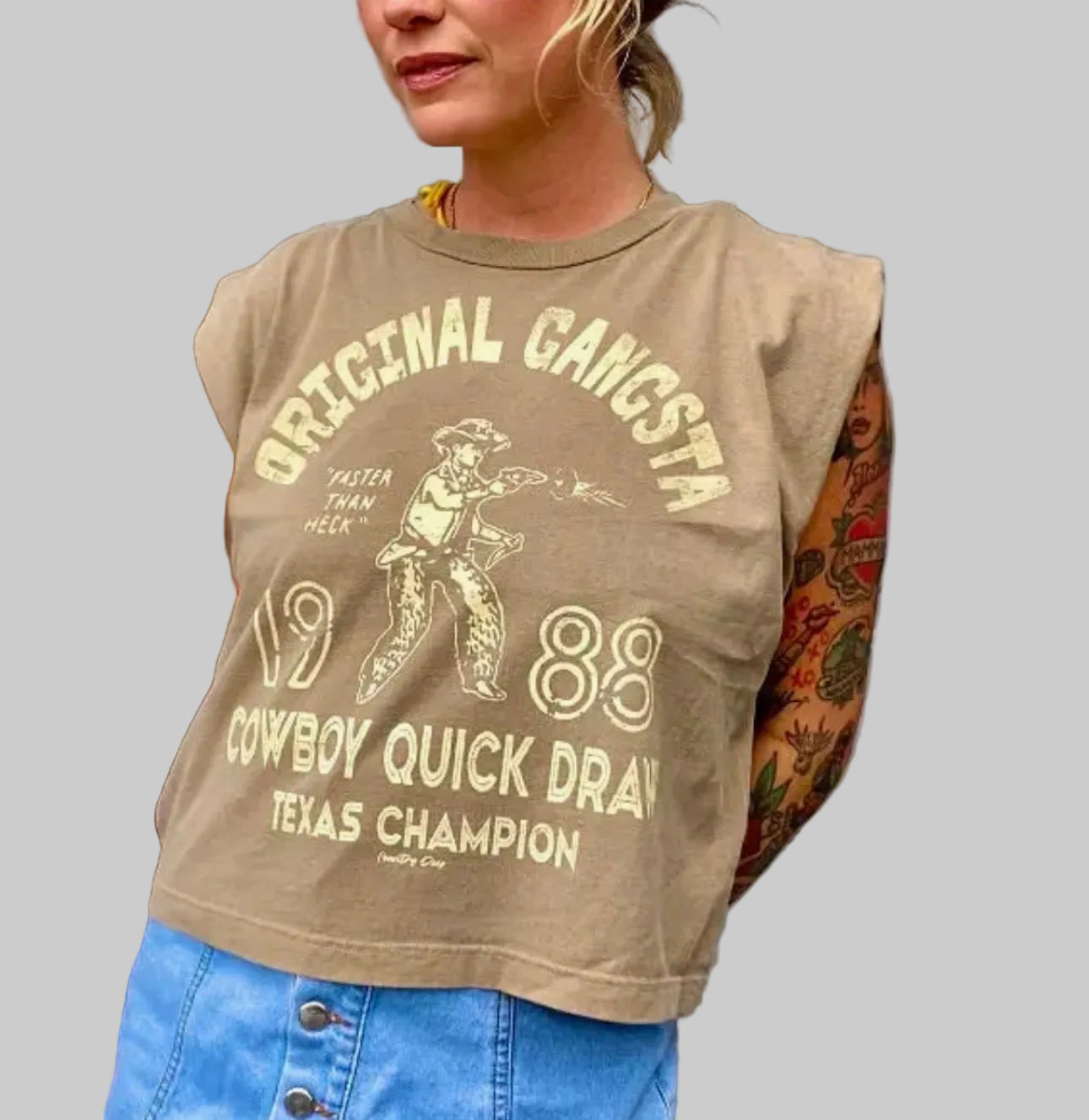 Beverly Hills Pony Club Relaxed Crop T-shirt