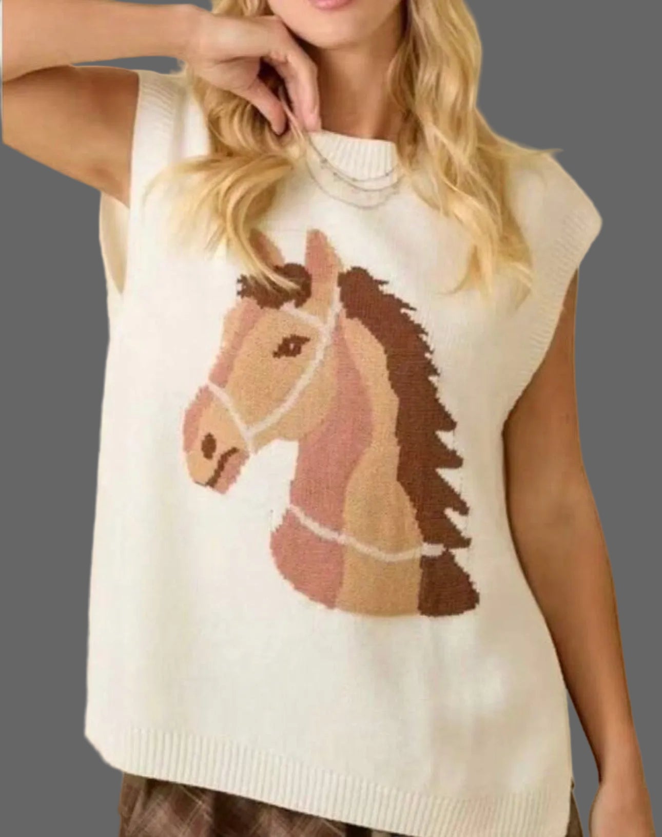 Lightweight Horse Head Vest