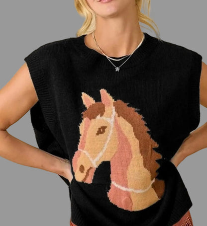 Lightweight Horse Head Vest