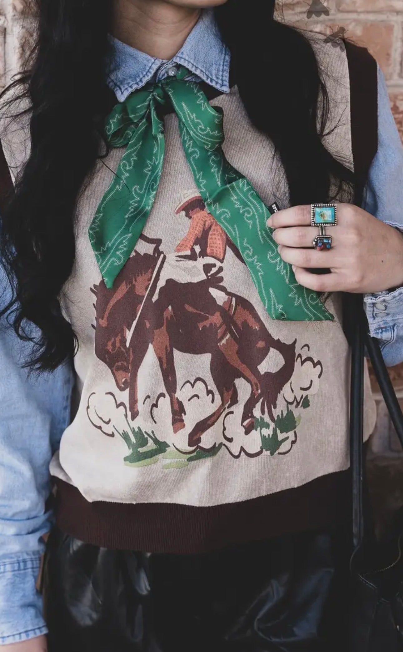 Buck Yeah Knit Vest