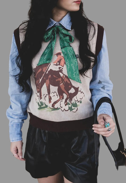 Buck Yeah Knit Vest