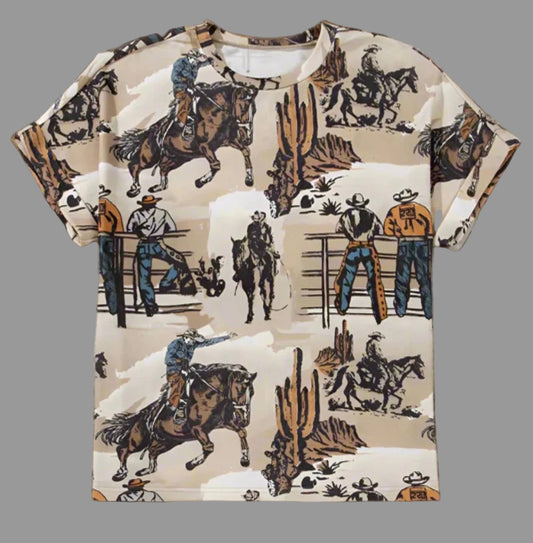 Dry-Fit Khaki Ranch Life Shirt
