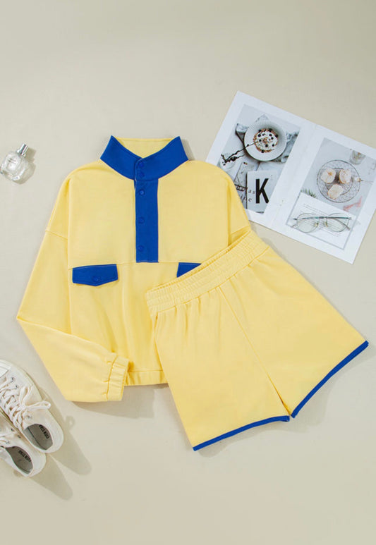Two Piece Casual Short Set