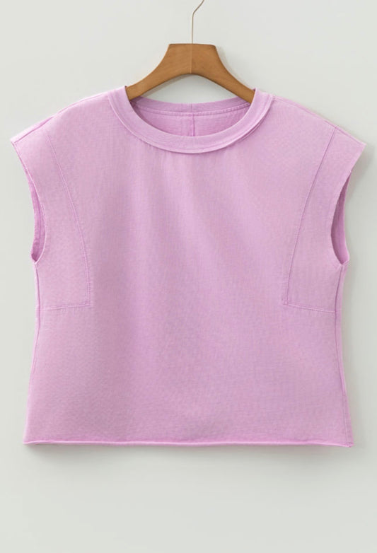 Boxy Fit Cotton Top
