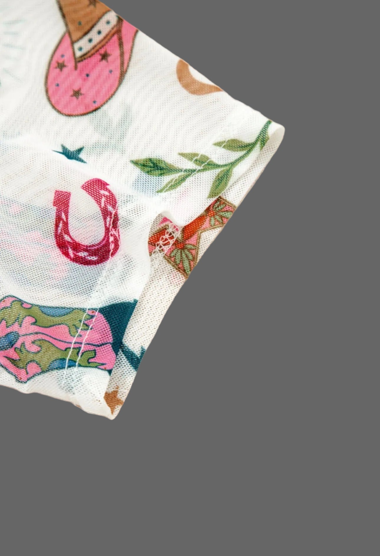 White Love Wild Dreamer Sheer Top